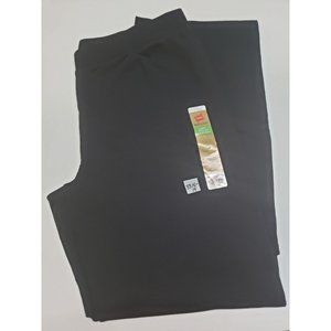 Ladies sweatpants LARGE Black Hanes NWT